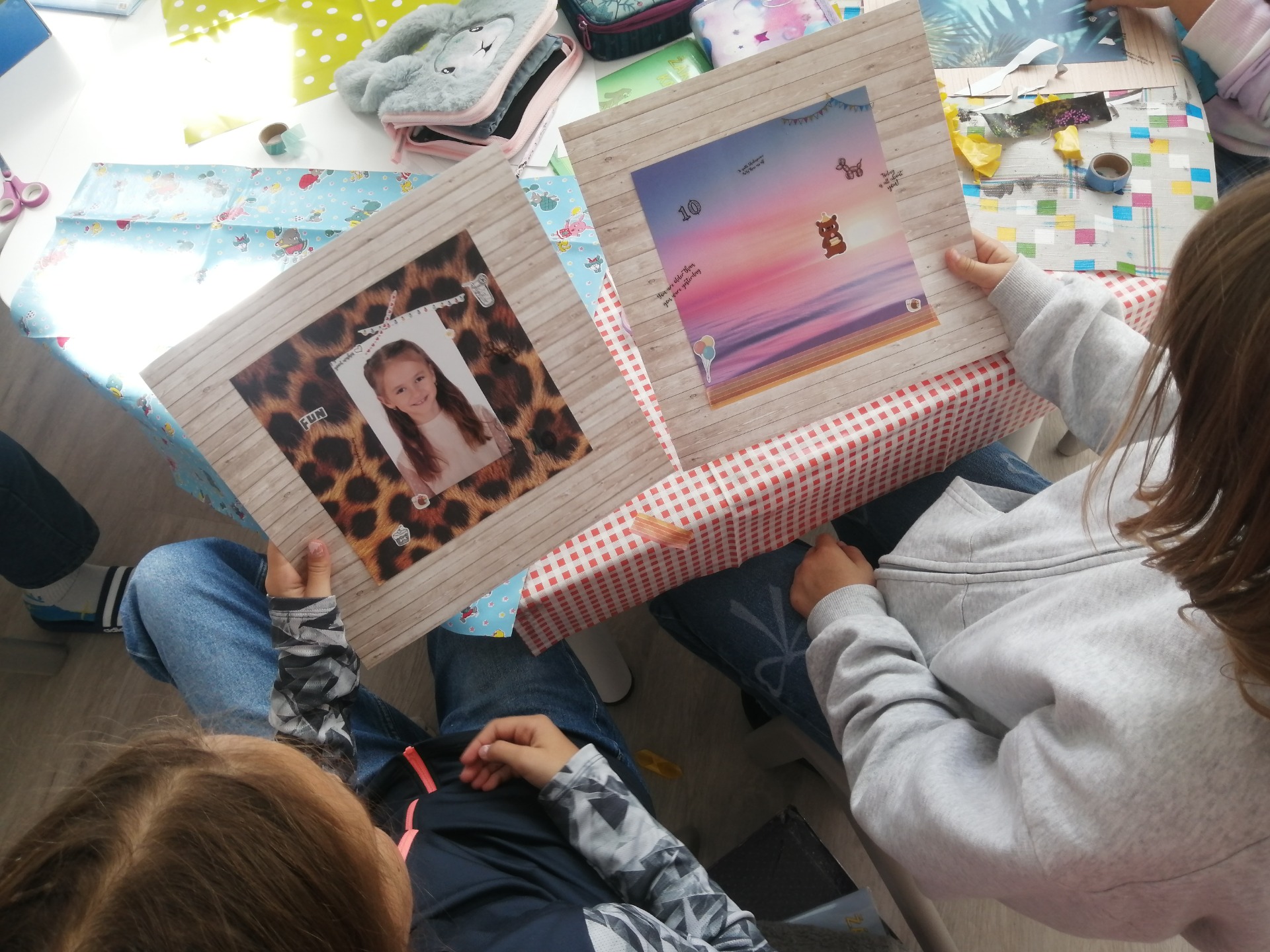 Koláž s fotografií